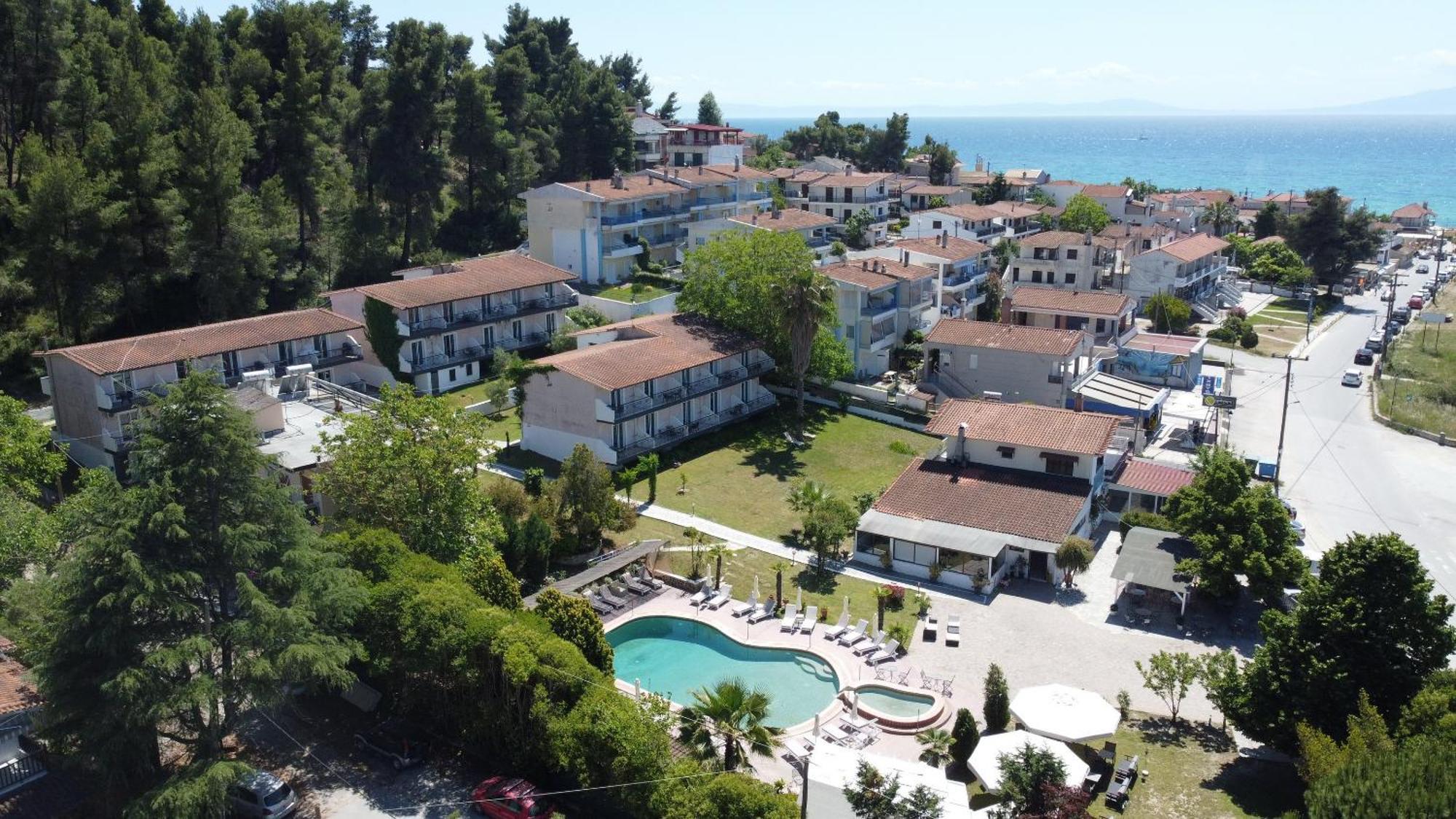 Jenny, Siviri Hotel Bagian luar foto