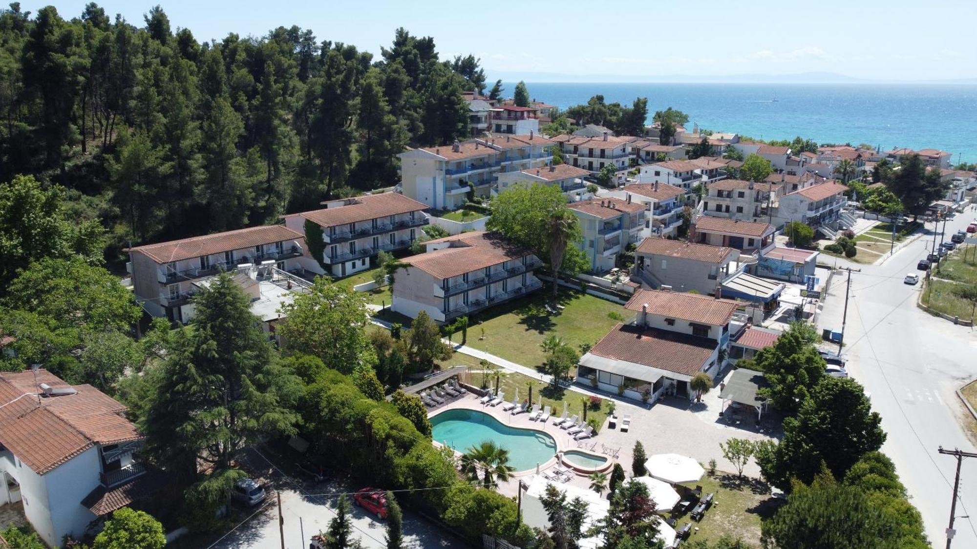 Jenny, Siviri Hotel Bagian luar foto