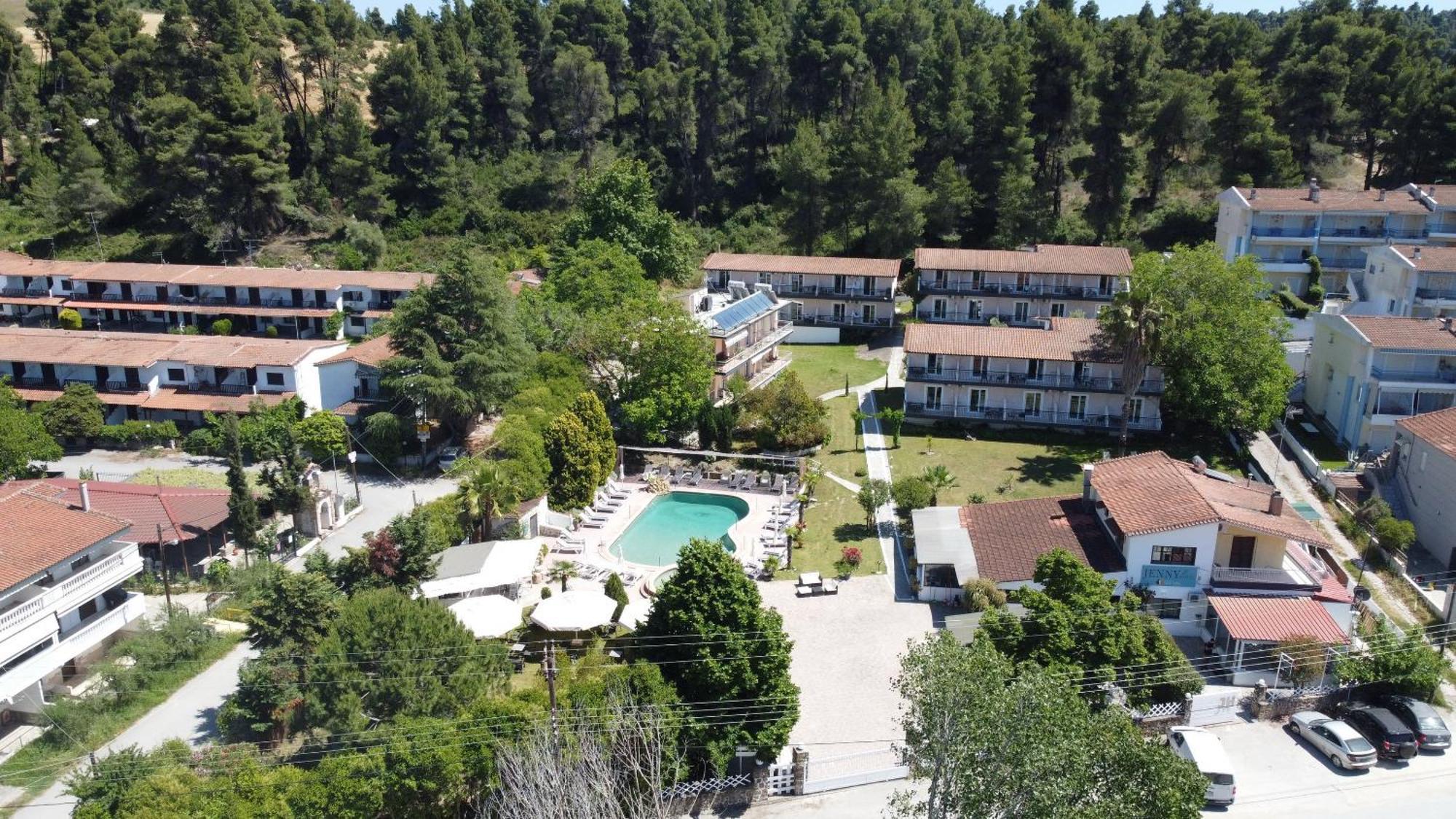 Jenny, Siviri Hotel Bagian luar foto